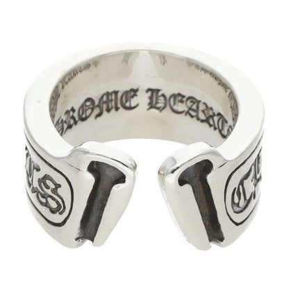 Chrome Hearts LG Scroll Label Silver Ring — view 2
