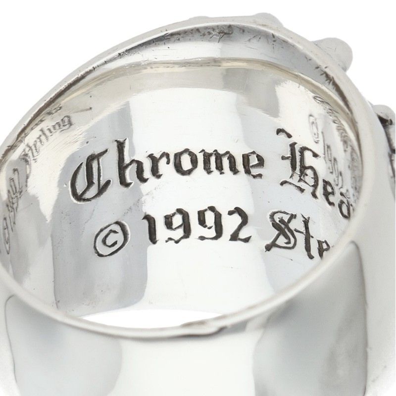 Chrome Hearts Keeper Silver Ring — view 3