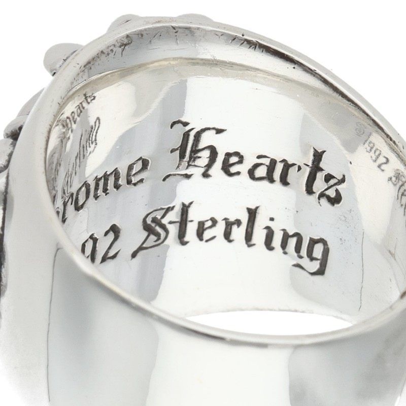 Chrome Hearts Keeper Silver Ring — view 4