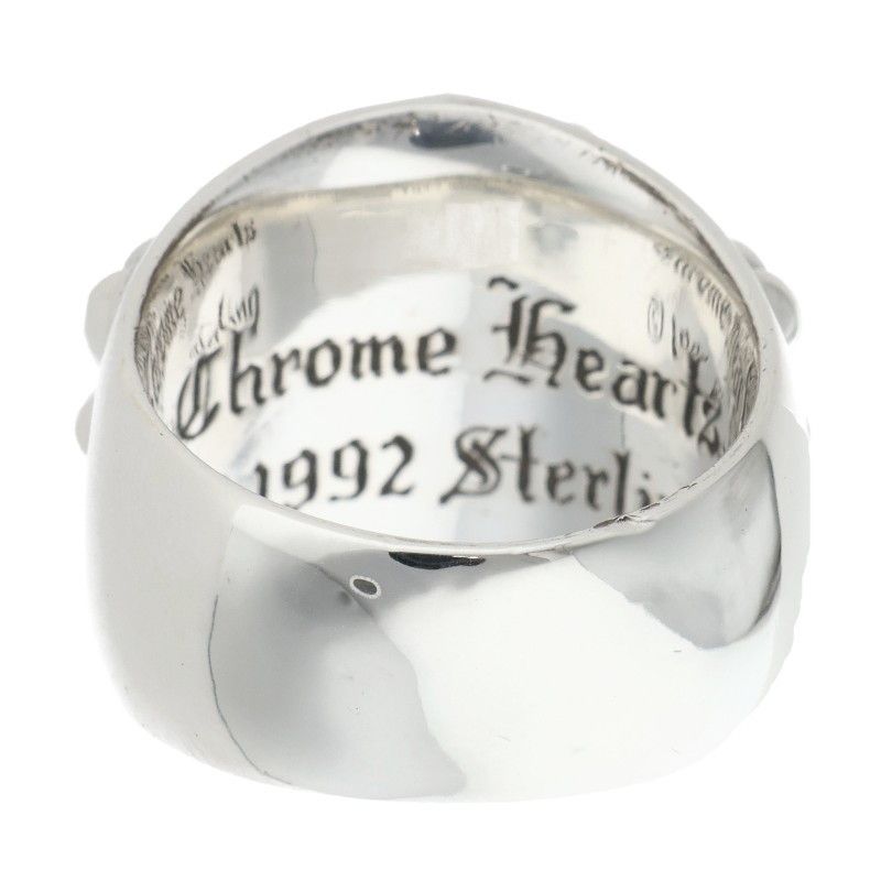 Chrome Hearts Keeper Silver Ring — view 2