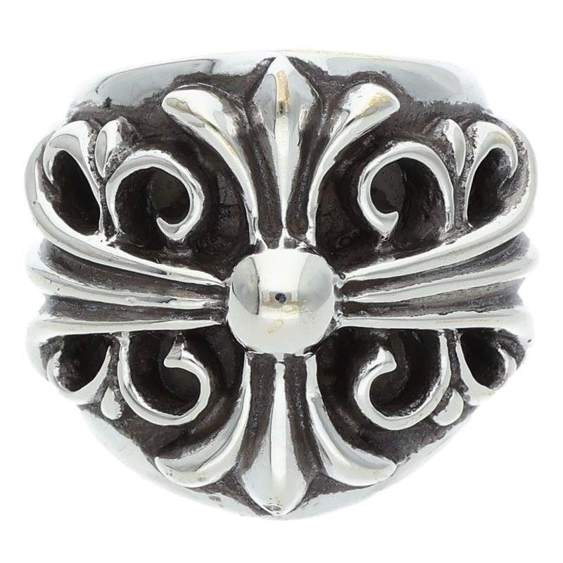Chrome Hearts Keeper Silver Ring