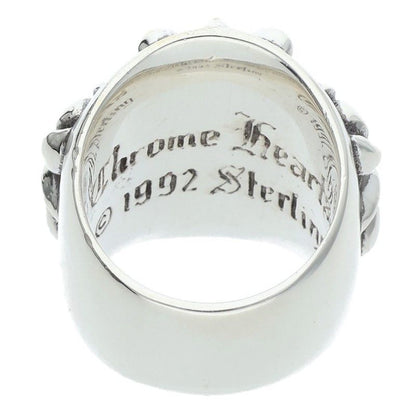 Chrome Hearts Keeper Silver Ring