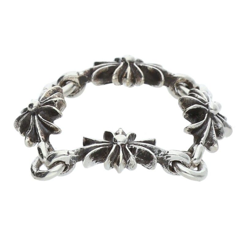 Chrome Hearts Ring Tny CH Pls Tiny Ech Plus Silver — view 3