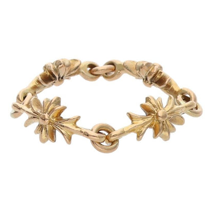 Chrome Hearts 22k Ring Tny CH Pls Tiny Ech Plus Gold — view 4