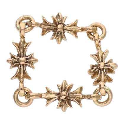 Chrome Hearts 22k Ring Tny CH Pls Tiny Ech Plus Gold — view 2