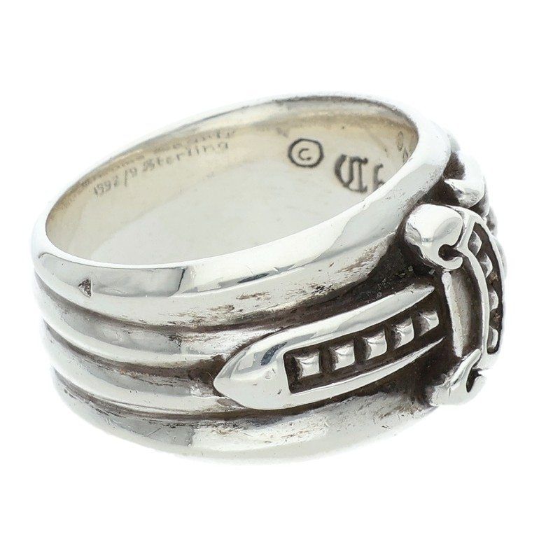 Chrome Hearts Dagger Silver Ring — view 5