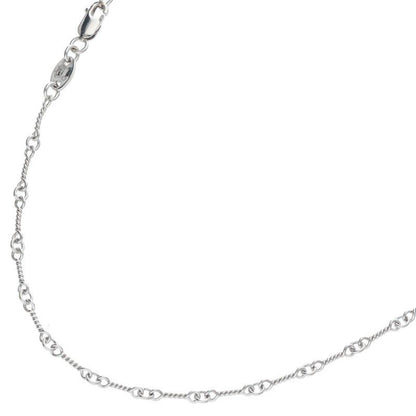 Chrome Hearts Neckchain Twist Chain White Gold Necklace