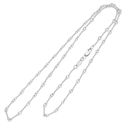 Chrome Hearts Neckchain Twist Chain White Gold Necklace — view 2