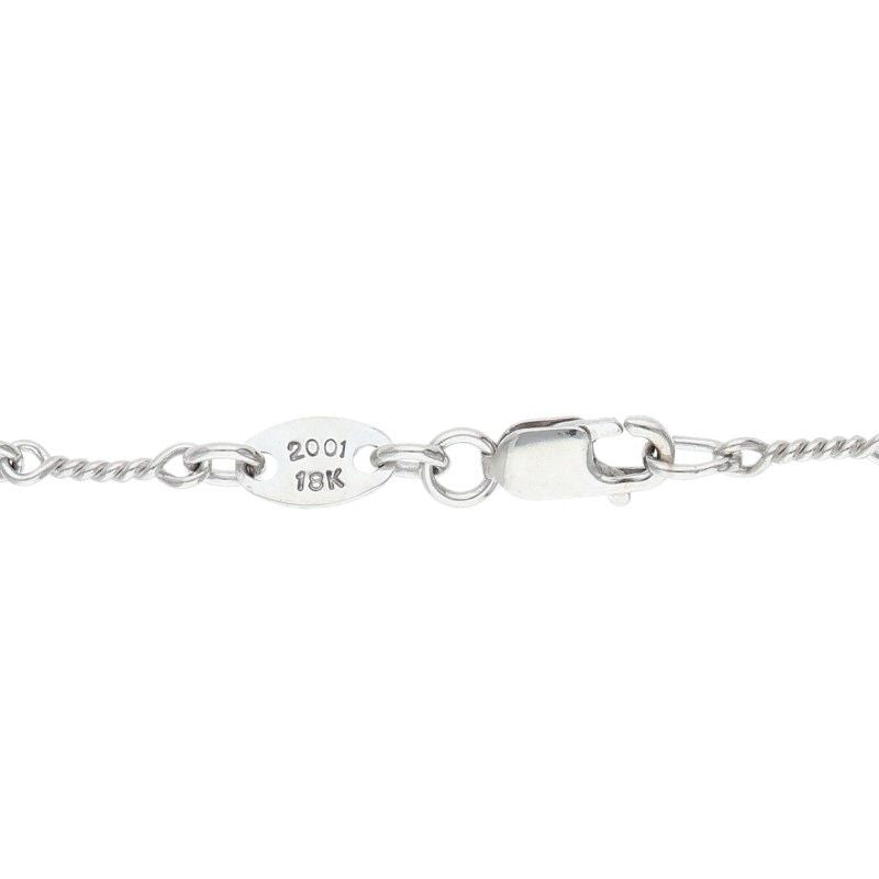 Chrome Hearts Neckchain Twist Chain White Gold Necklace — view 4