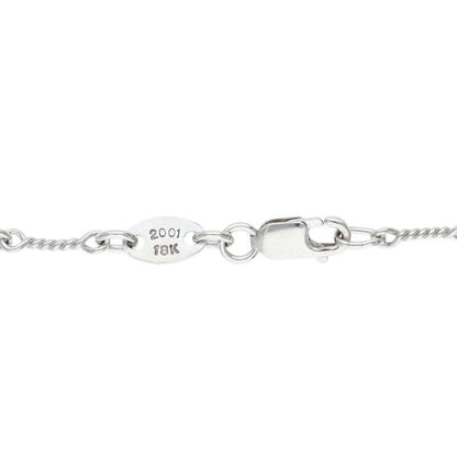 Chrome Hearts Neckchain Twist Chain White Gold Necklace — view 4