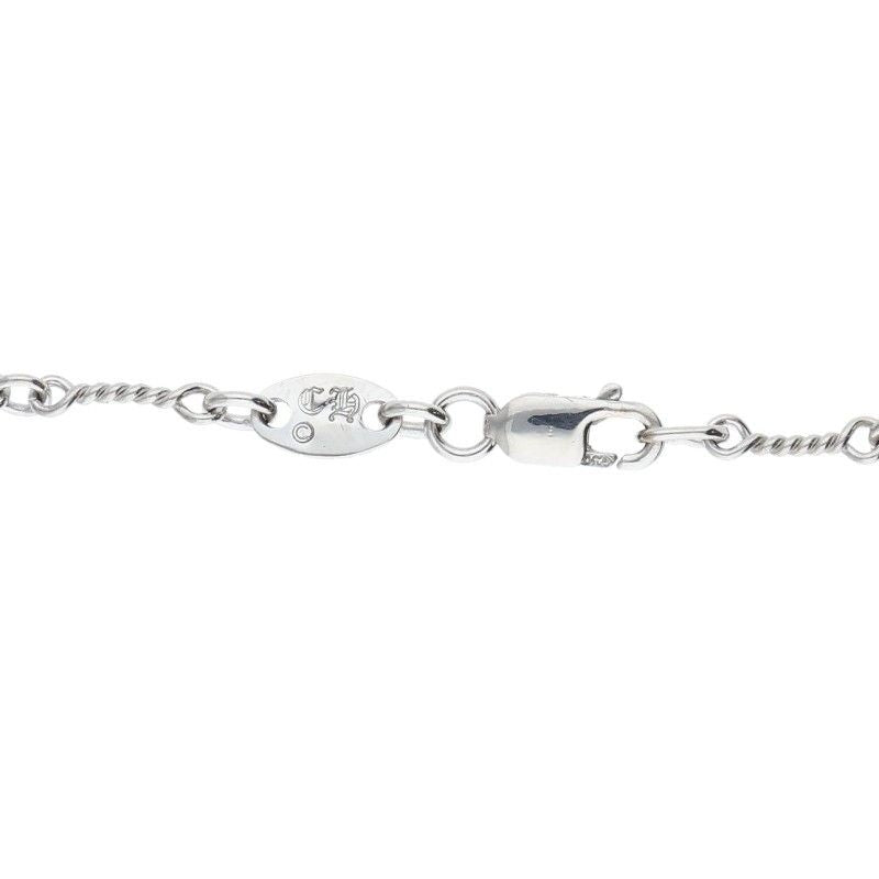 Chrome Hearts Neckchain Twist Chain White Gold Necklace — view 3