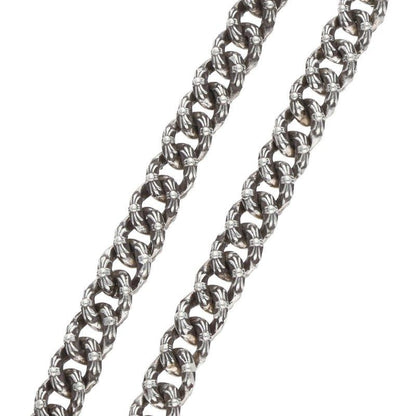 Chrome Hearts Fncy Mini Extra Fancy Silver Necklace — view 5