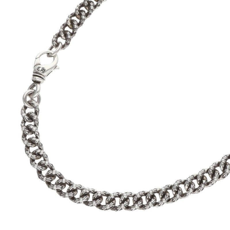 Chrome Hearts Fncy Mini Extra Fancy Silver Necklace