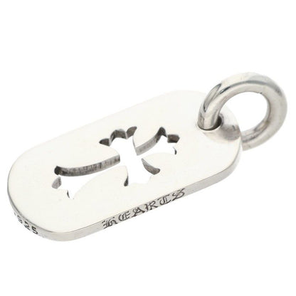 Chrome Hearts D Tag Sml CO Crs Cutout Cross Dog Tag Small Necklace Top — view 5