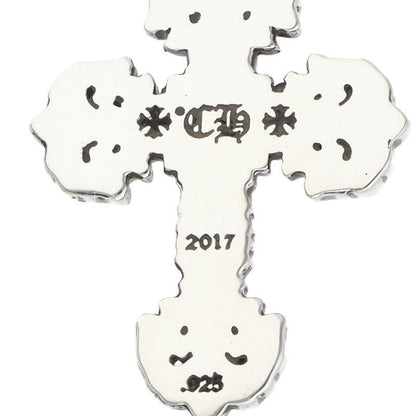 Chrome Hearts Charm Filigree Tiny Silver Necklace Top — view 3