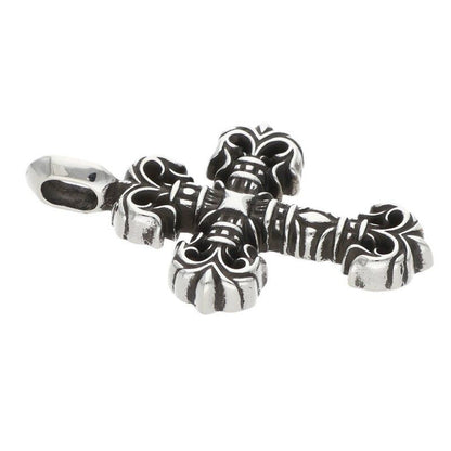Chrome Hearts Charm Filigree Tiny Silver Necklace Top — view 4