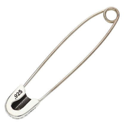 Chrome Hearts Safetypin LG Large Safety Pin 1 Diamond Silver Necklace Top — view 2