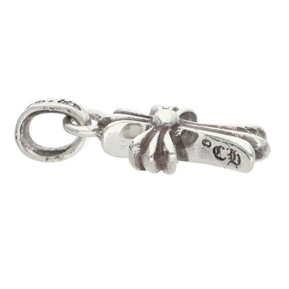 Chrome Hearts Crs Baby Fat Charm Silver Necklace Top — view 3