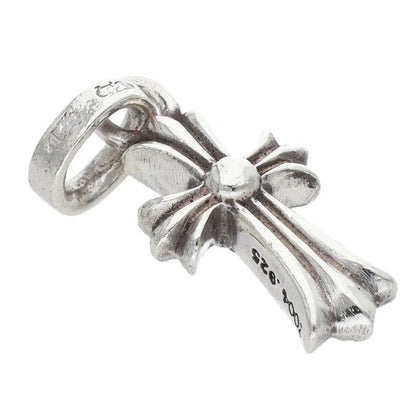 Chrome Hearts Crs Baby Fat Charm Silver Necklace Top — view 5