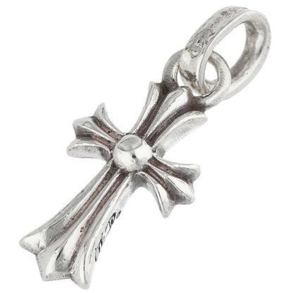 Chrome Hearts Crs Baby Fat Charm Silver Necklace Top — view 2