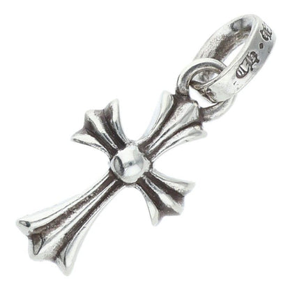 Chrome Hearts Crs Baby Fat Charm Silver Necklace Top — view 2
