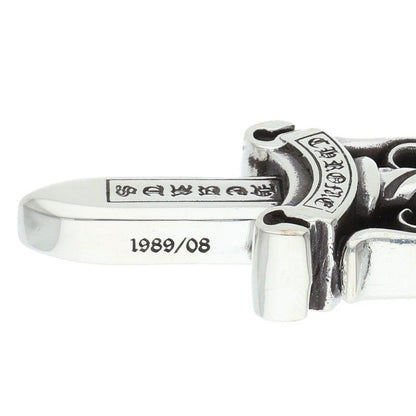 Chrome Hearts Double Dagger Pendant Silver Necklace — view 4