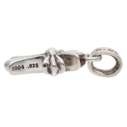 Chrome Hearts Crs Baby Fat Charm Silver Necklace Top — view 4