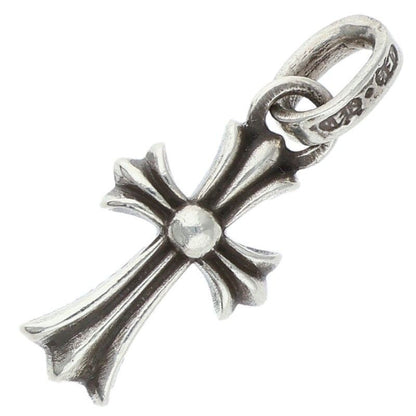 Chrome Hearts Crs Baby Fat Charm Silver Necklace Top — view 2