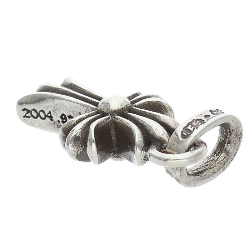 Chrome Hearts Crs Baby Fat Charm Silver Necklace Top — view 5