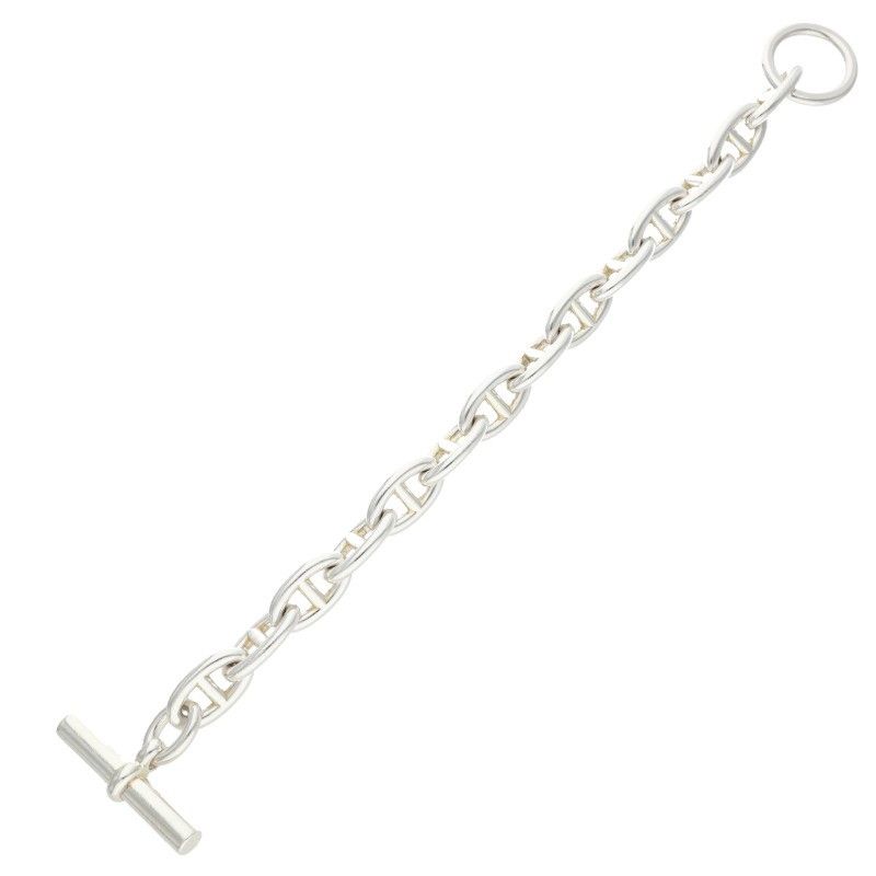 Hermes Chaine D'ancre GM Silver Bracelet — view 2