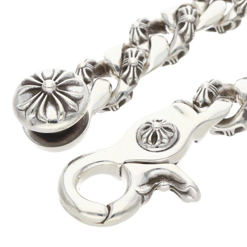 Chrome Hearts Fncy Chn Lnk Fancy Link Clip Silver Bracelet — view 4