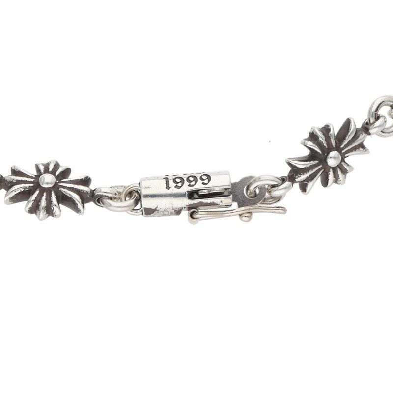 Chrome Hearts Tny CH Pls Tiny Ech Plus Silver Bracelet — view 4
