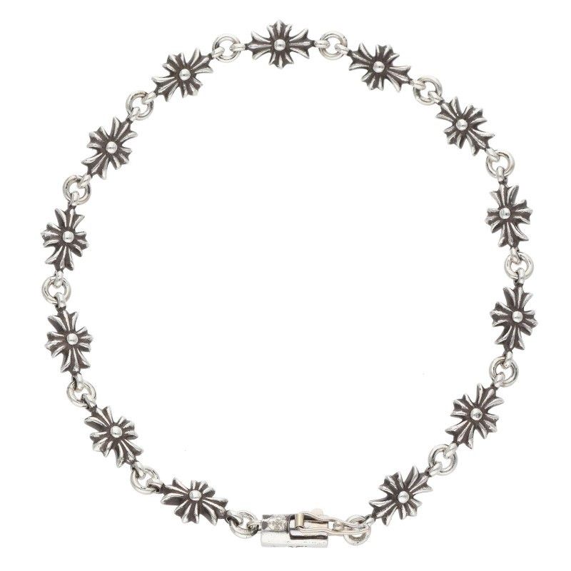 Chrome Hearts Tny CH Pls Tiny Ech Plus Silver Bracelet — view 2