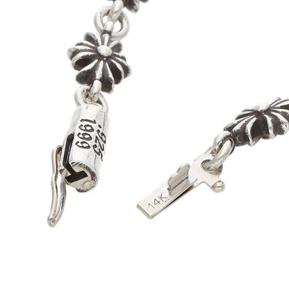 Chrome Hearts Tny CH Pls Tiny Ech Plus Silver Bracelet — view 5