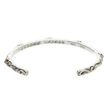 Chrome Hearts Bangle Sbt Band Silver Bracelet — view 2