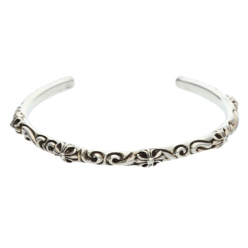 Chrome Hearts Bangle Sbt Band Silver Bracelet