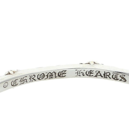 Chrome Hearts Bangle Sbt Band Silver Bracelet — view 3