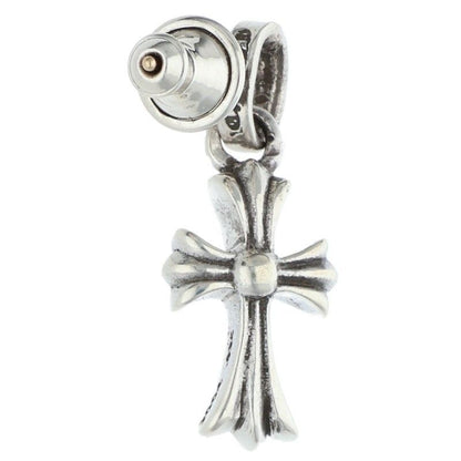 Chrome Hearts Bby Pprchn Baby Fat Drop Silver Earrings — view 2