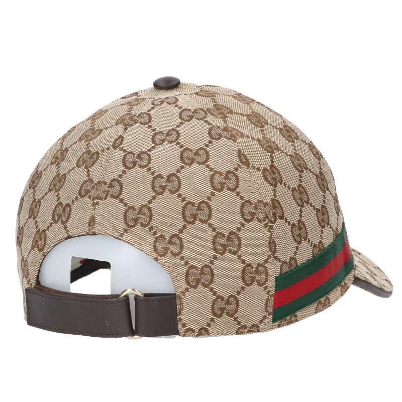 Gucci GG Canvas Sherry Line Baseball Cap XL 60 Hat — view 2