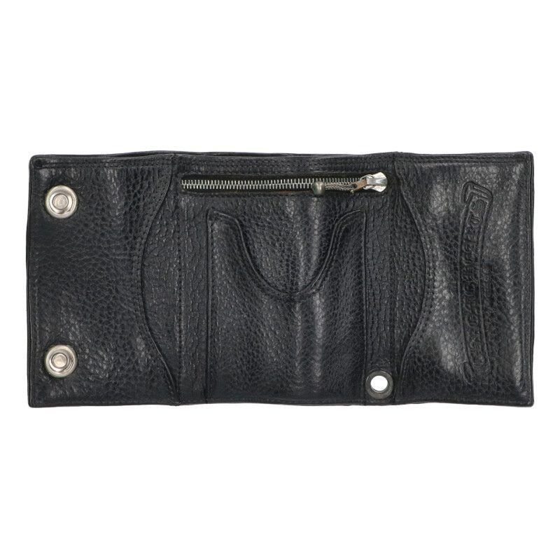 Chrome Hearts Cross Button Leather Wallet — view 3