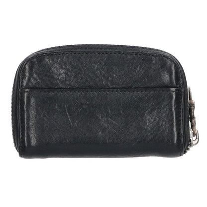 Chrome Hearts Coin Case Daga Round Zip Leather — view 2