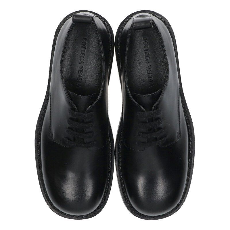 Bottega Veneta Lace Up Leather Boots — view 4