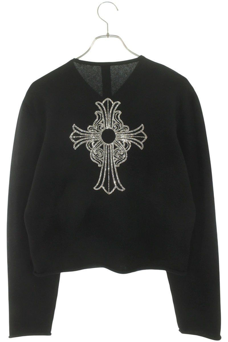 Chrome Hearts Line Stone Decoration Cashmere Knit Sweater — view 2