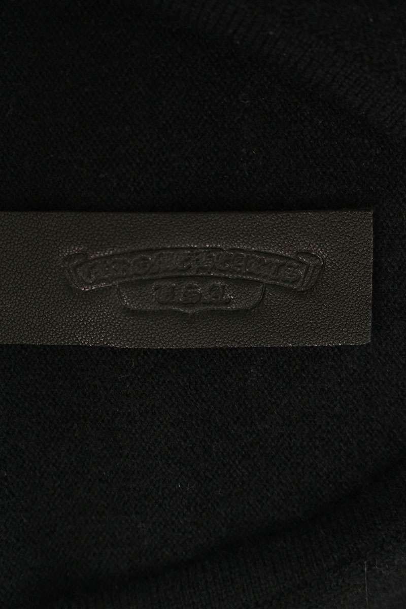 Chrome Hearts Line Stone Decoration Cashmere Knit Sweater — view 3