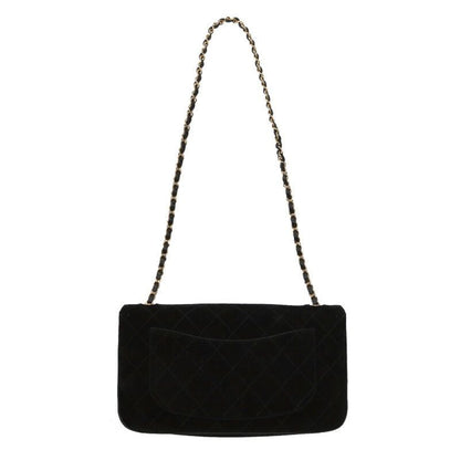 Chanel Suede Calfskin Maxi Chain Shoulder Bag — view 2
