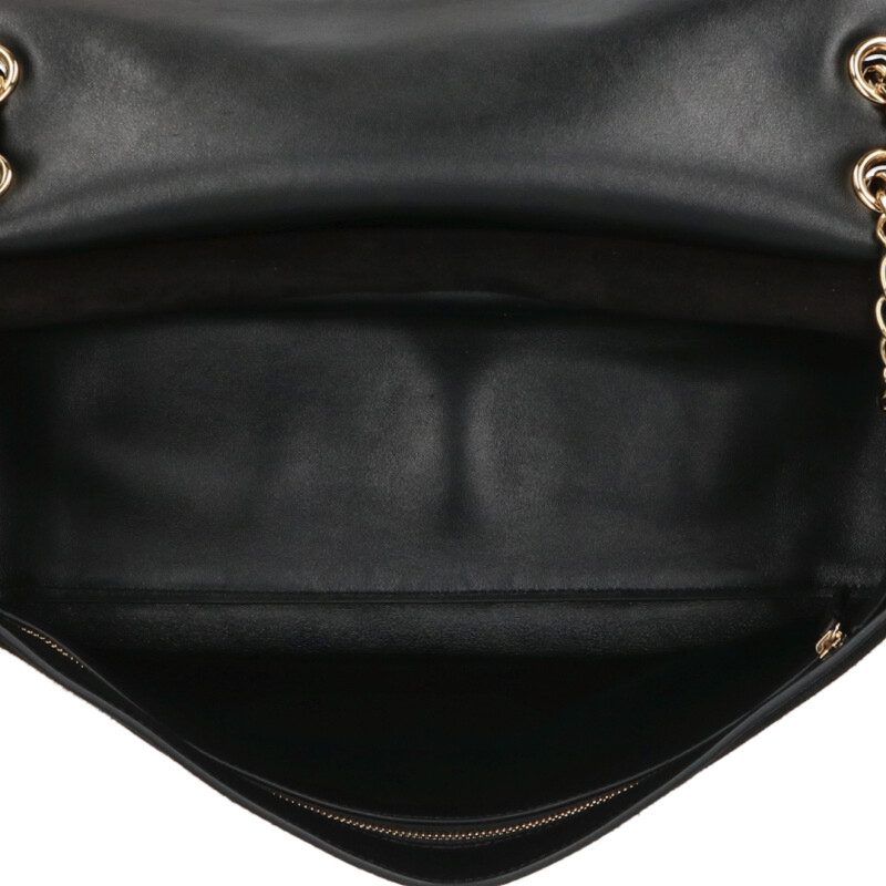 Chanel Suede Calfskin Maxi Chain Shoulder Bag — view 3