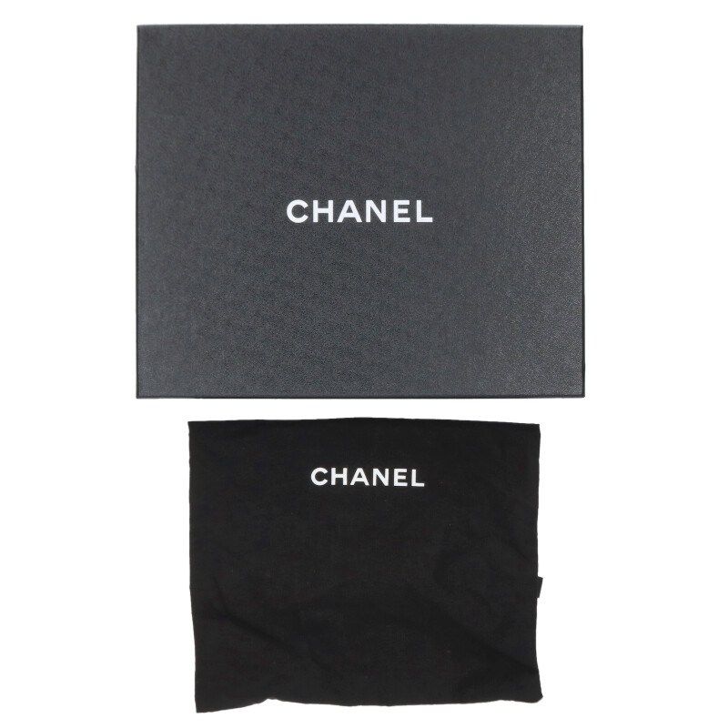 Chanel CC Logo Leather Loafers Shoes — view 5