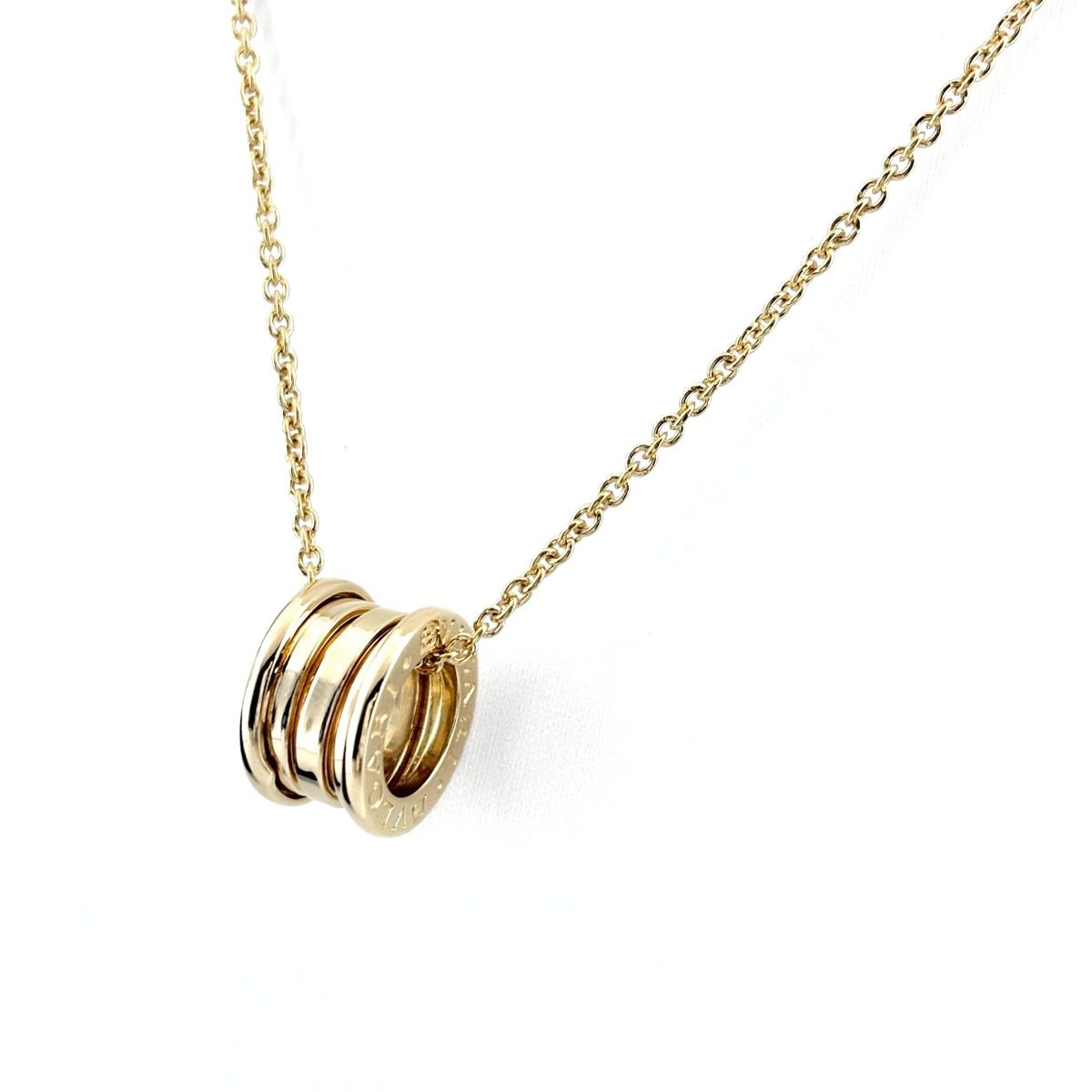 Bvlgari Bule Necklace YG Yellow Gold Pendant