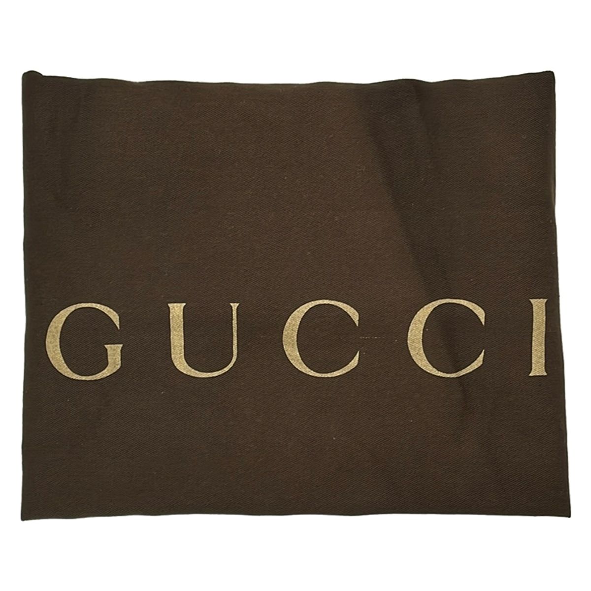 Gucci Tote GG Pattern Blue Brown Leather — view 8