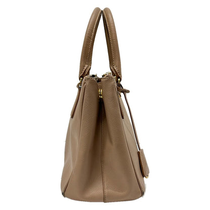 Prada Handbag Galleria Pink Beige 2-Way — view 4